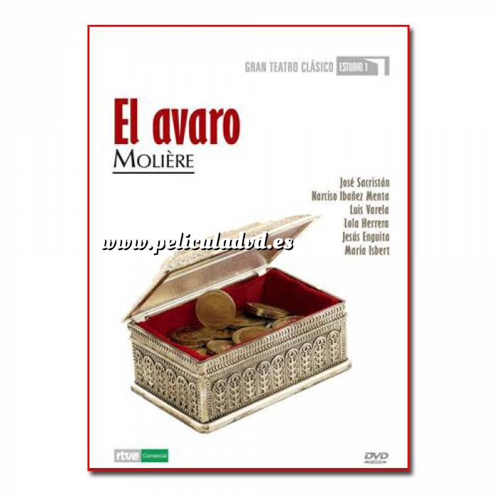 Imagen Teatro Clásico Colección DVD Teatro Clásico en Español - El Avaro (Últimas Unidades) 