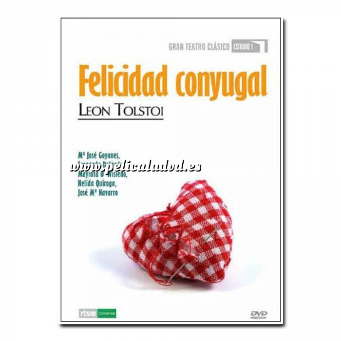 Imagen Teatro Clásico Colección DVD Teatro Clásico en Español - Felicidad Conyugal (Últimas Unidades) 