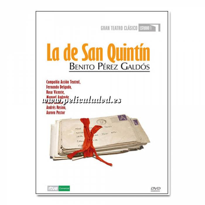 Imagen Teatro Clásico Colección DVD Teatro Clásico en Español - La de San Quintín (Últimas Unidades) 